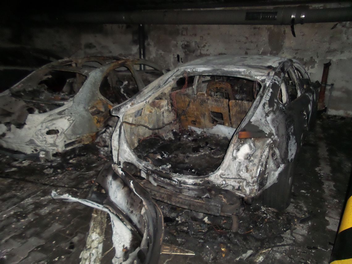 WRACAMY DO TEMATU:   Pożar podziemnych garaży na Kochanowskiego 