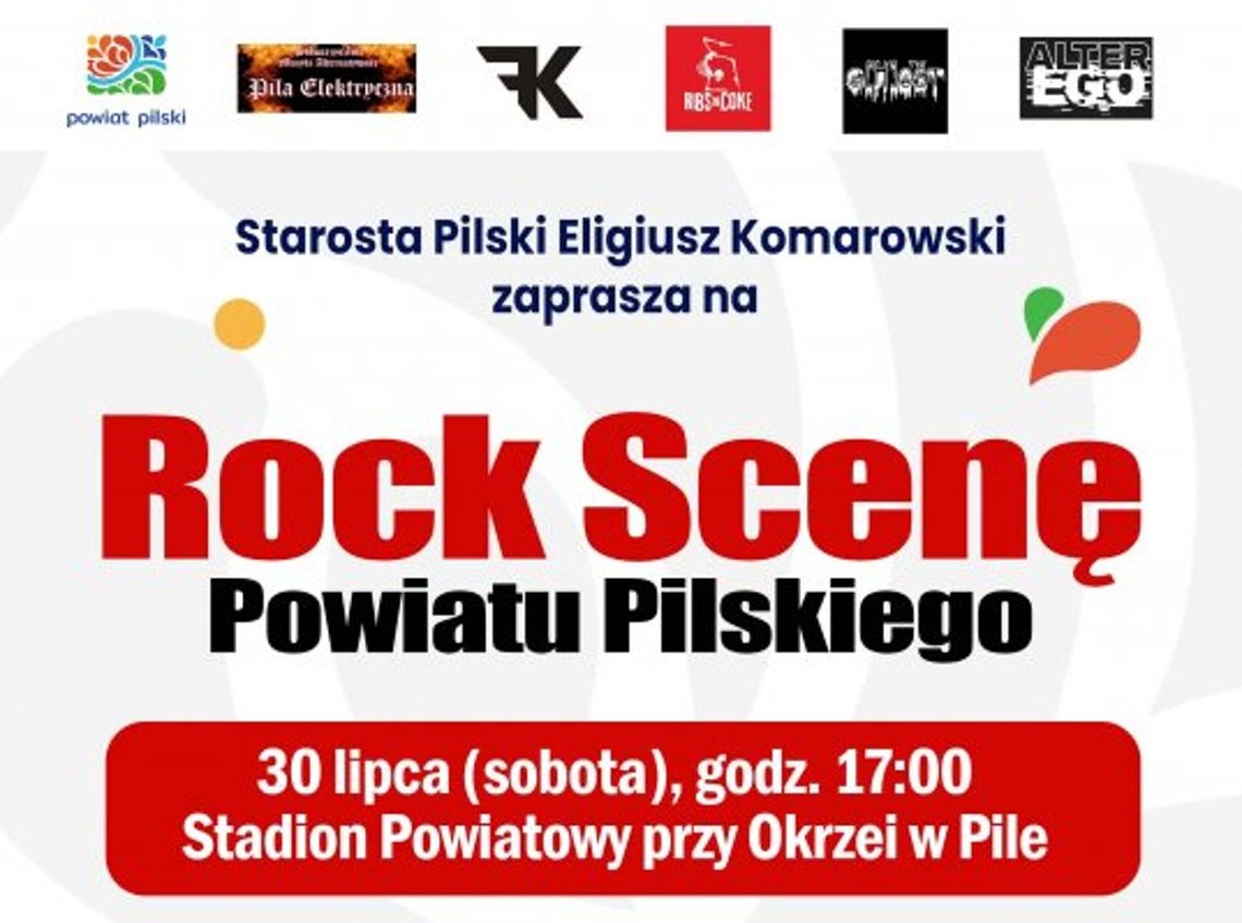 Za nami strongmani – przed nami Rock Scena Powiatu Pilskiego! 