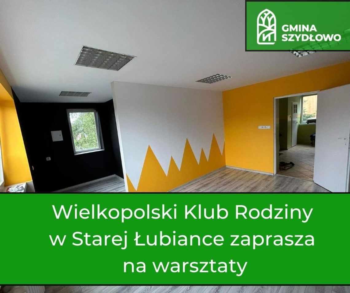 Zajęcia w Wielkopolskim Klubie Rodziny w Starej Łubiance