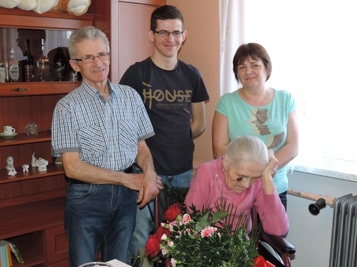 Życzenia dla pani Gertrudy