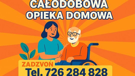 Profesjonalna opieka 24/7 dla seniorów i osób z niepełnosprawnościami Piła i okolice, z zamieszkaniem