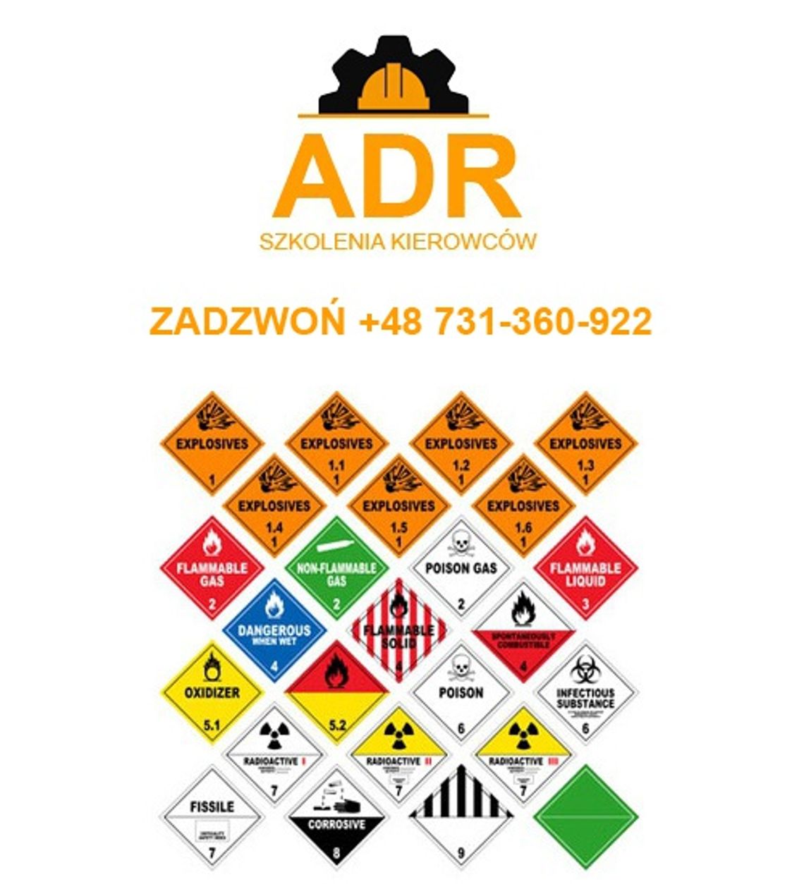 Szkolenia i kursy ADR dla kierowców